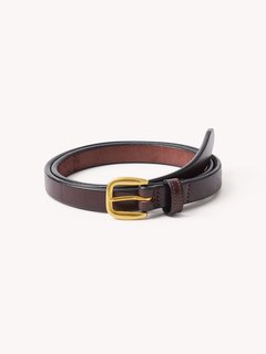 Oxblood Slim Harpo American Dress Belt